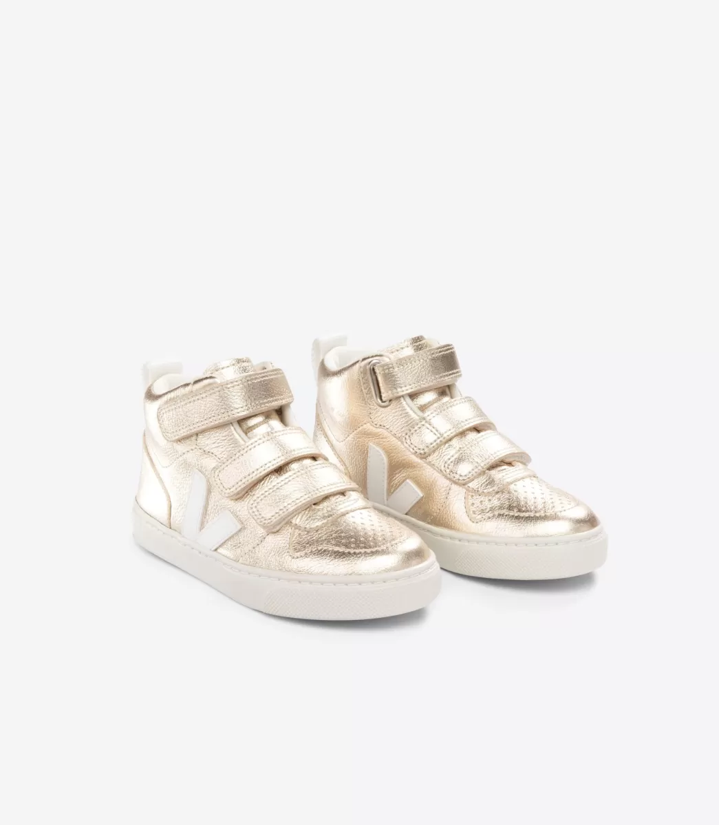 V-10 MID LEATHER PLATINE WHITE>VEJA Flash Sale