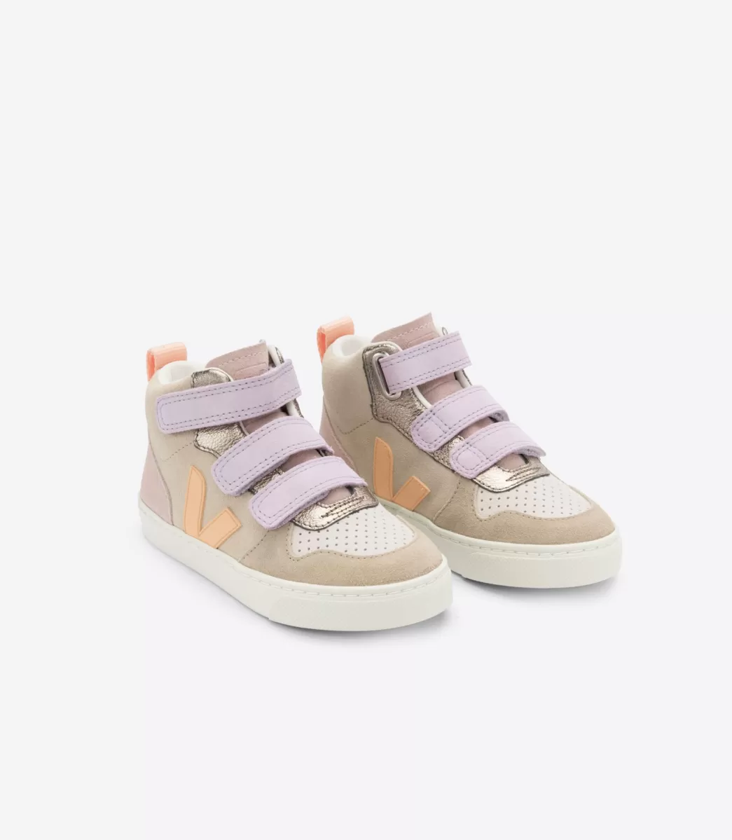 V-10 MID SUEDE MULTICO ALMOND PEACH>VEJA Cheap