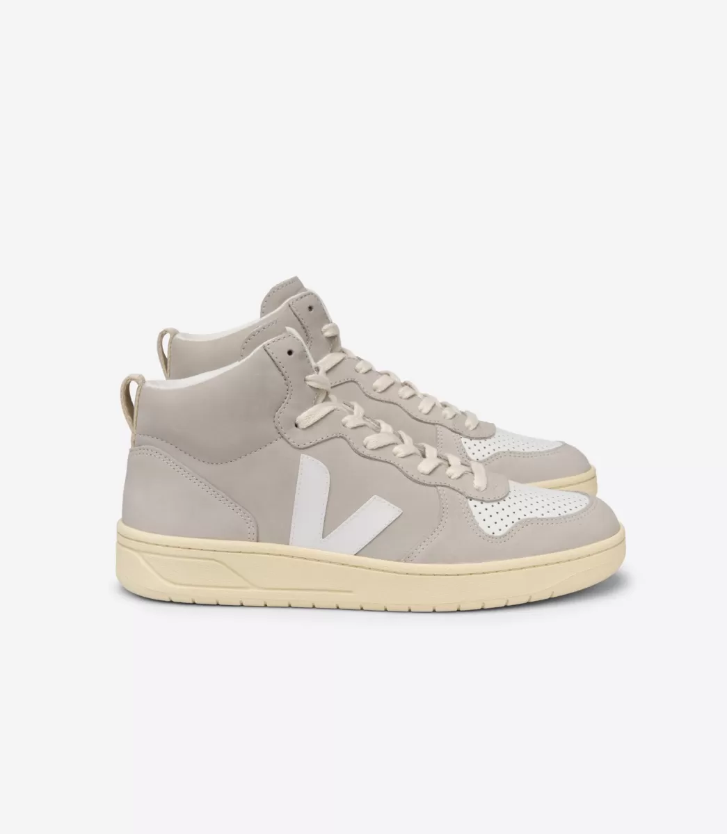 V-15 NUBUCK NATURAL WHITE>VEJA Clearance