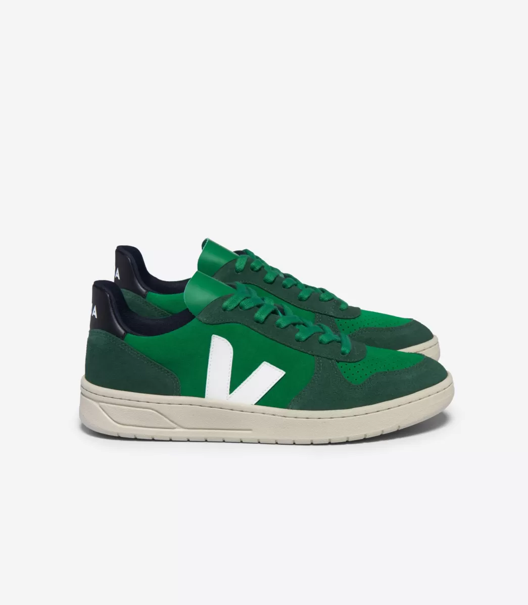 V-10 SUEDE EMERAUDE PIERRE BLACK>VEJA Cheap