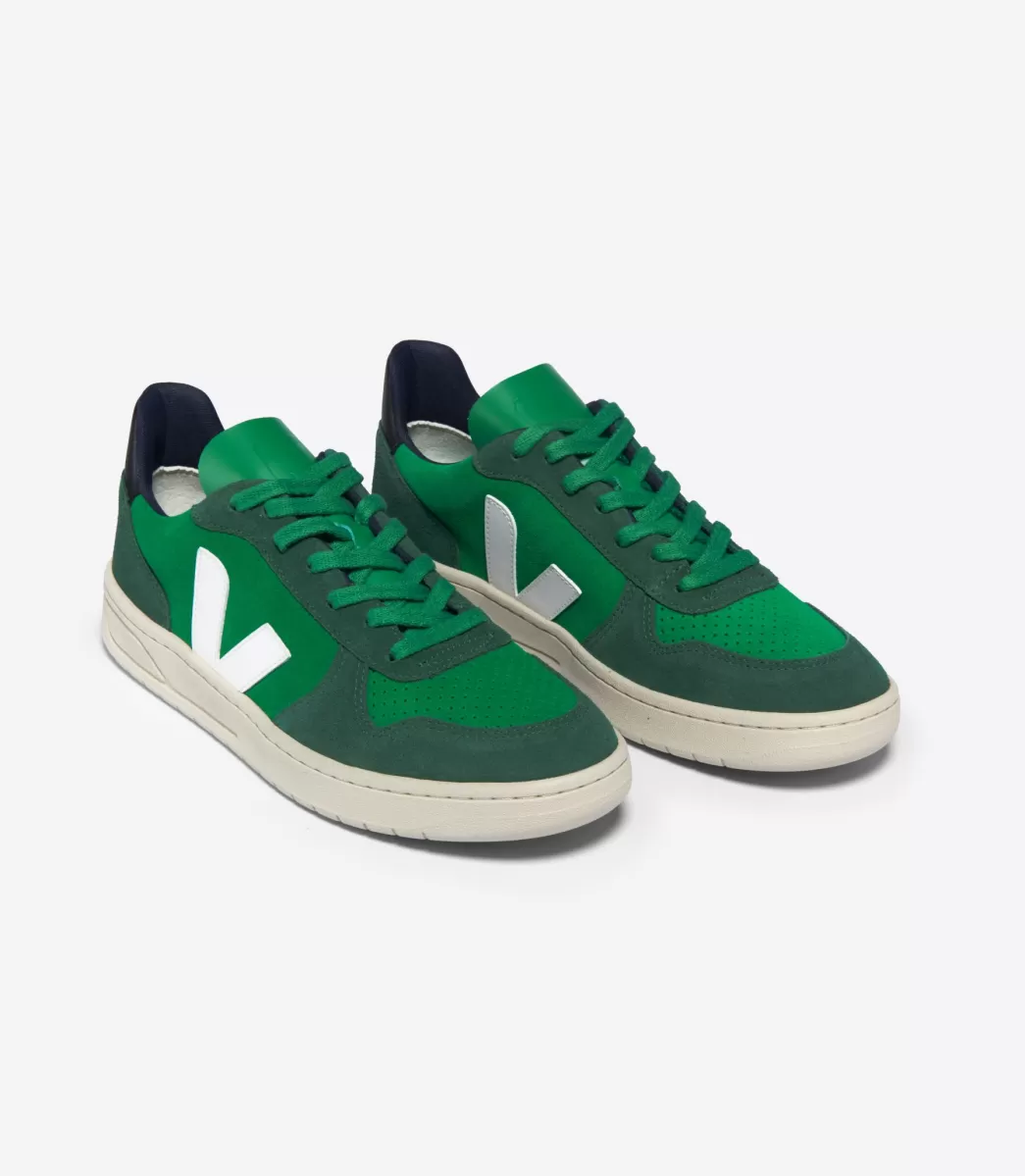 V-10 SUEDE EMERAUDE PIERRE BLACK>VEJA Cheap