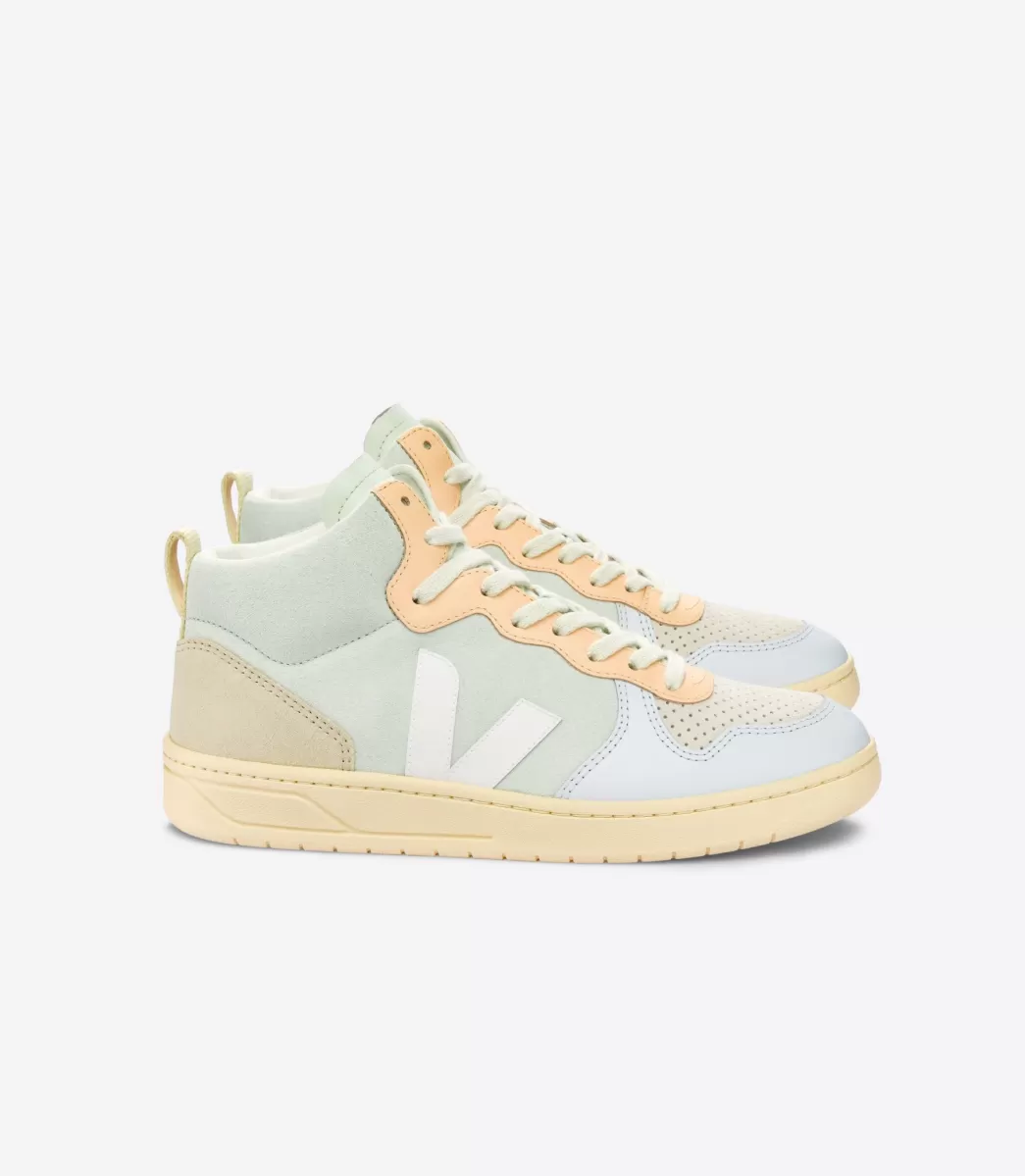 V-15 SUEDE JADE WHITE MULTICO>VEJA Best