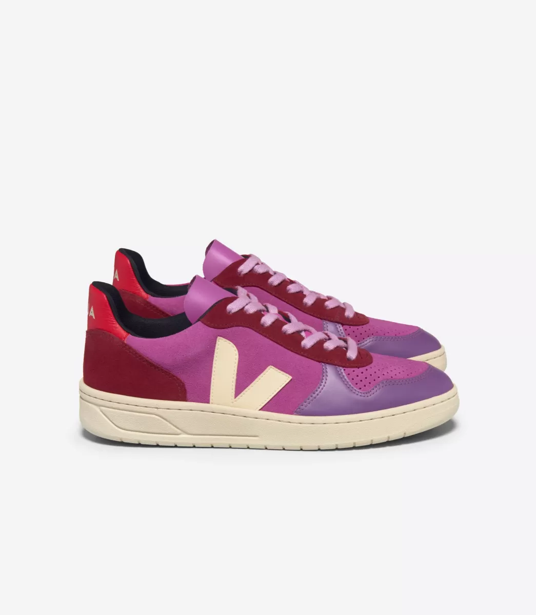 V-10 SUEDE MULTICO ULTRAVIOLET CALCAIRE>VEJA New