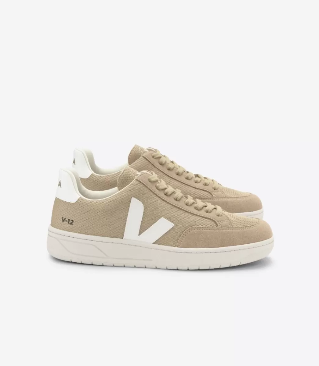 V-12 VEGAN ALVEOMESH DUNE WHITE>VEJA Clearance