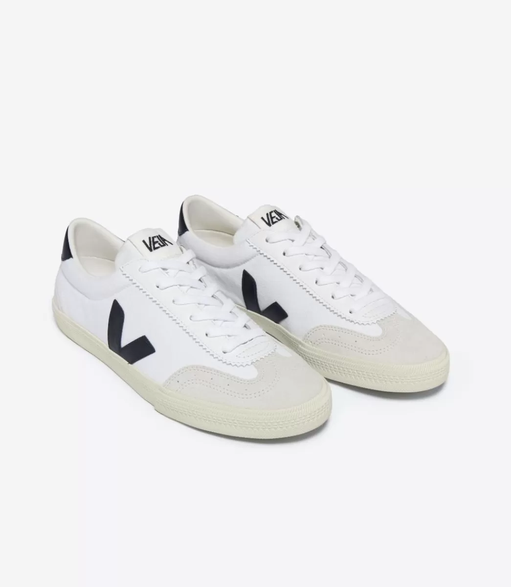 VOLLEY CANVAS WHITE BLACK>VEJA Best