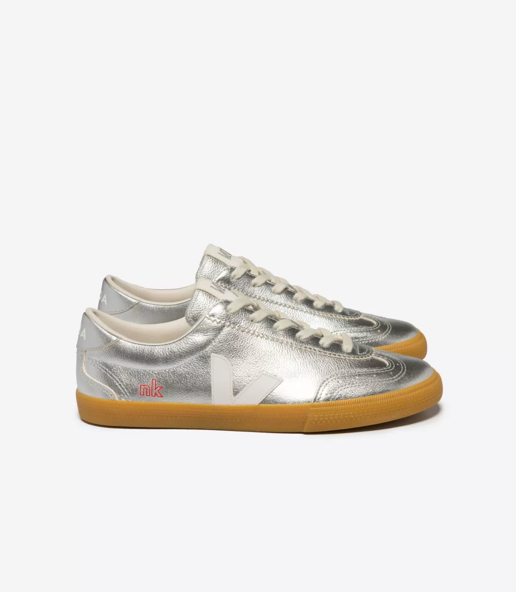 VOLLEY LEATHER X NK STORE SILVER WHITE>VEJA Hot