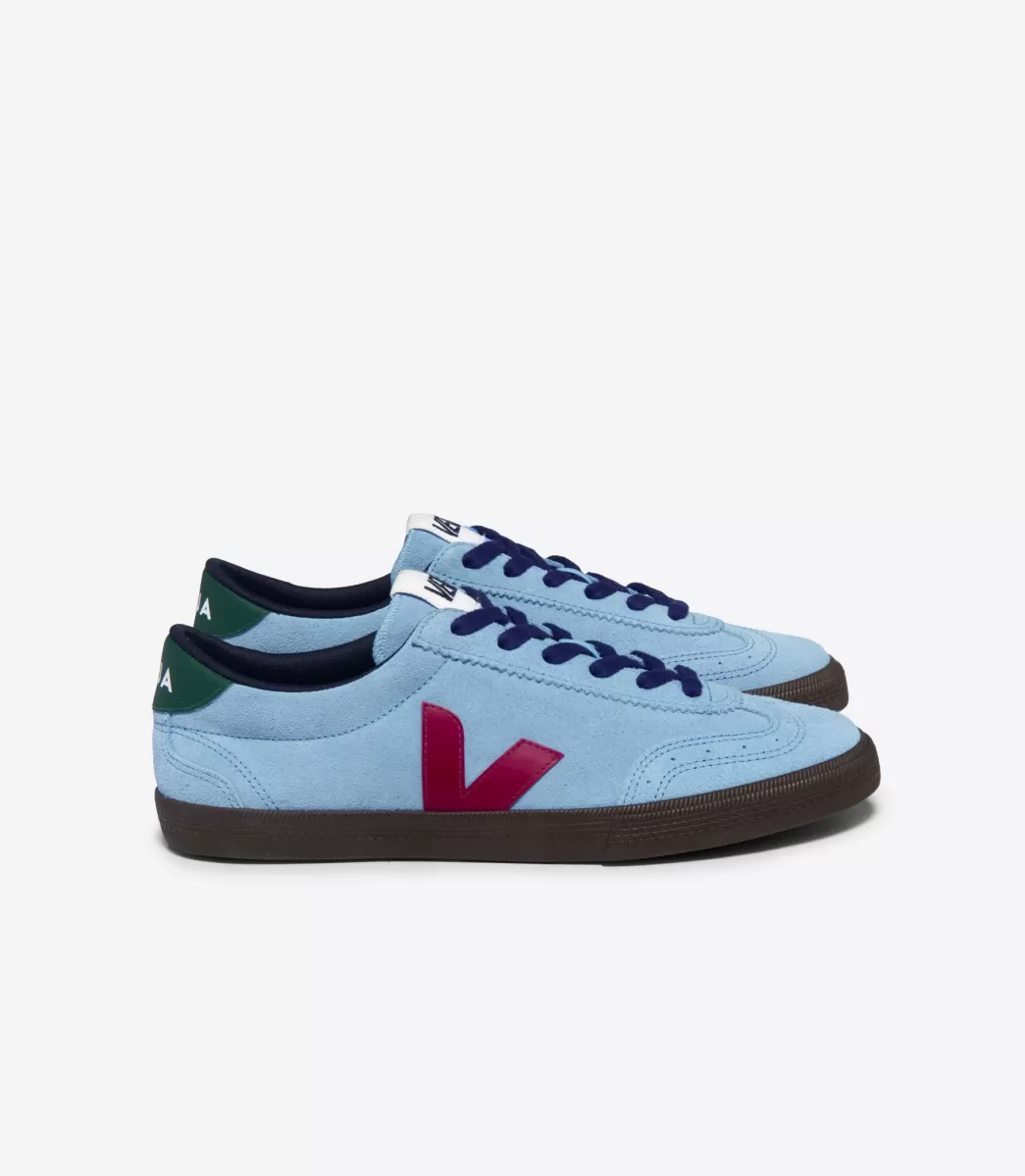 VOLLEY SUEDE AQUA MARSALA EAGLE>VEJA Discount
