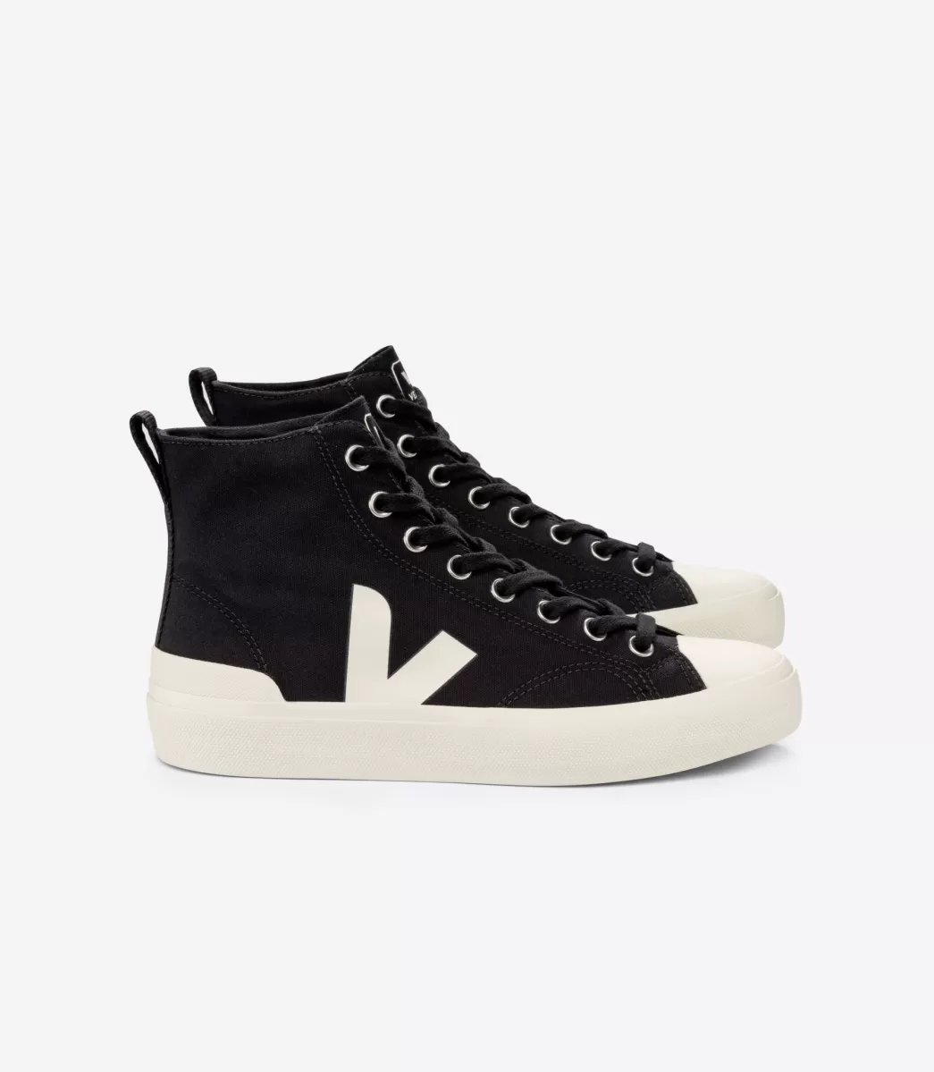 WATA II CANVAS BLACK PIERRE>VEJA New