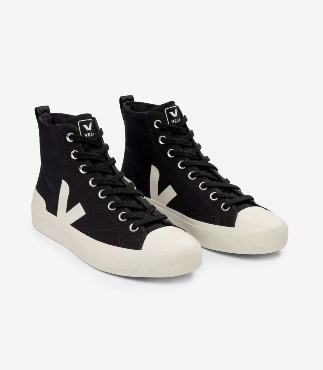 WATA II CANVAS BLACK PIERRE>VEJA New